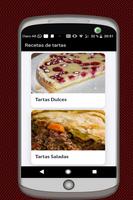 Recetas de Tartas Dulces الملصق