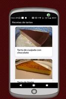 Recetas de Tartas Dulces تصوير الشاشة 1