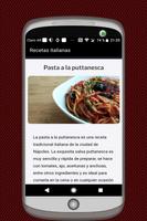 Recetas Italianas en Español captura de pantalla 2