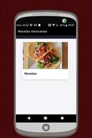 Recetas Mexicanas الملصق