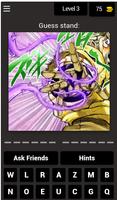 JoJo: the Stand Quiz captura de pantalla 3