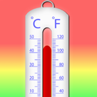 مقياس حرارة دقيق للغرفة أيقونة