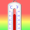 Thermomètre ambiant précis icône