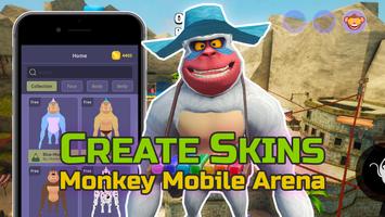 Gorilla Skins for Monkey Arena تصوير الشاشة 1