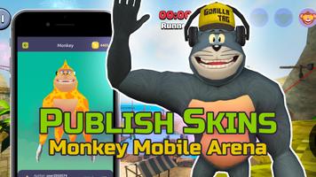 Gorilla Skins for Monkey Arena تصوير الشاشة 3