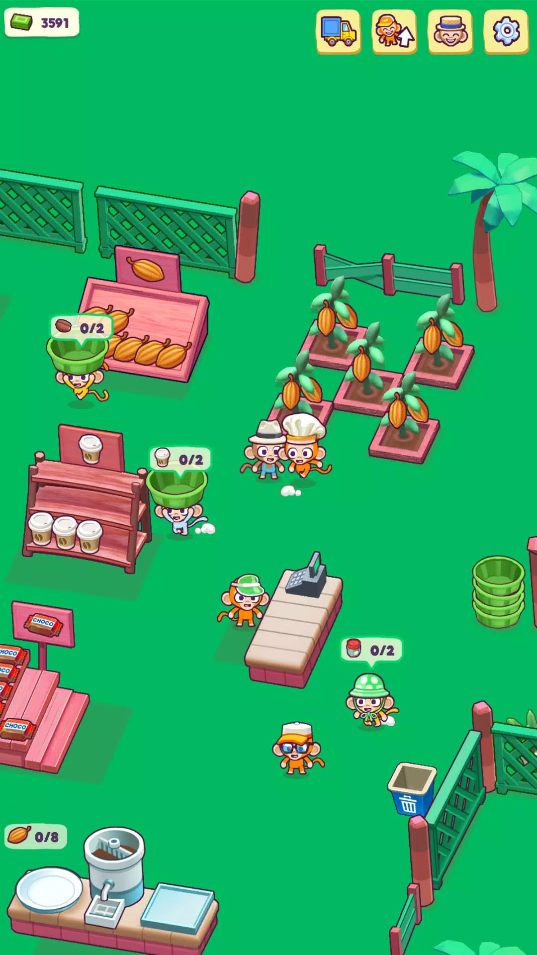 Download Monkey Mart - monkey games android on PC