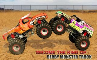 Monster Car Derby Games 2019 imagem de tela 2