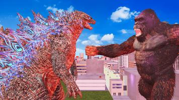 Kong Kaiju Godzilla Game ảnh chụp màn hình 2