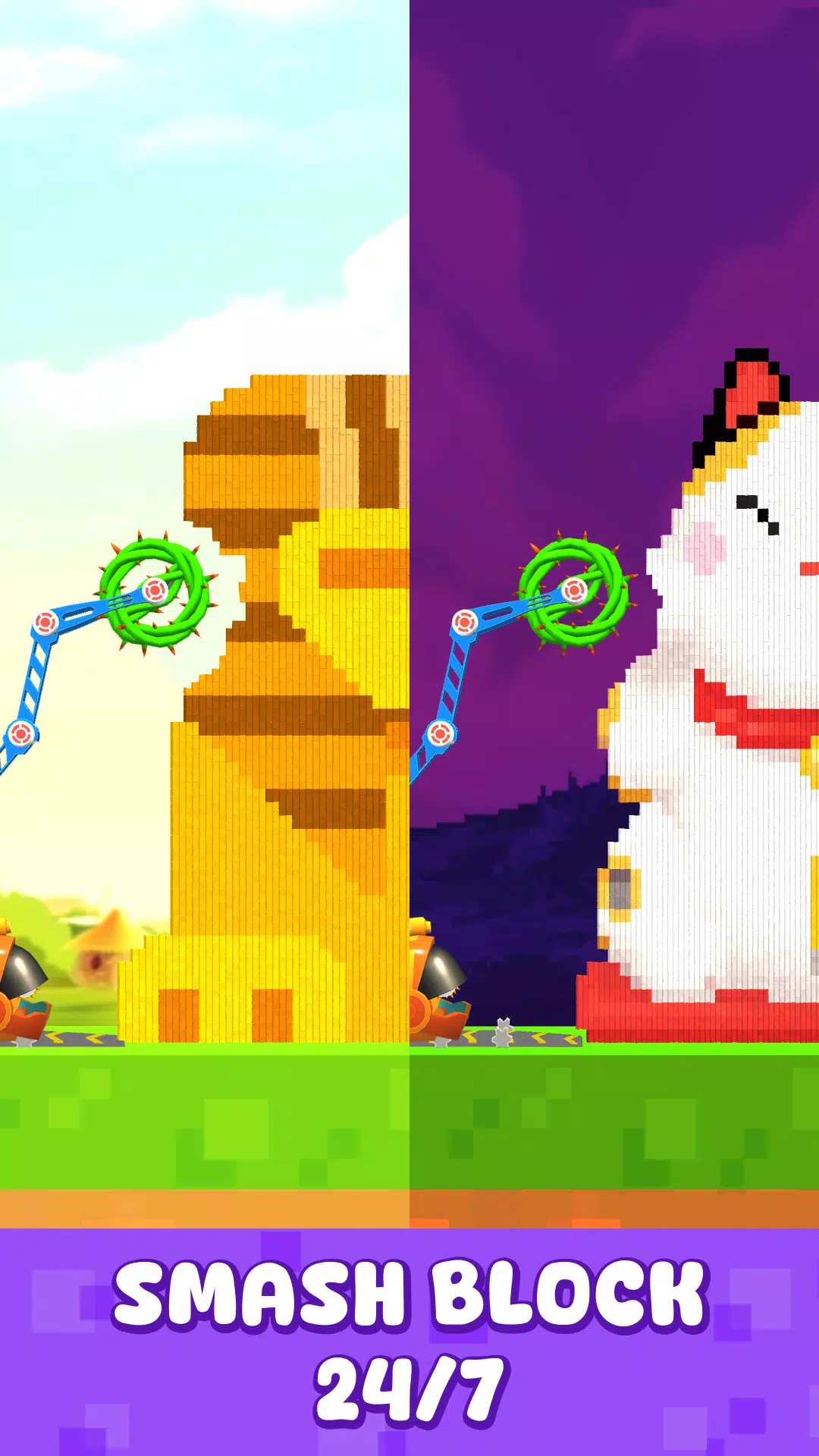 Block Crusher: Bucket Teardown