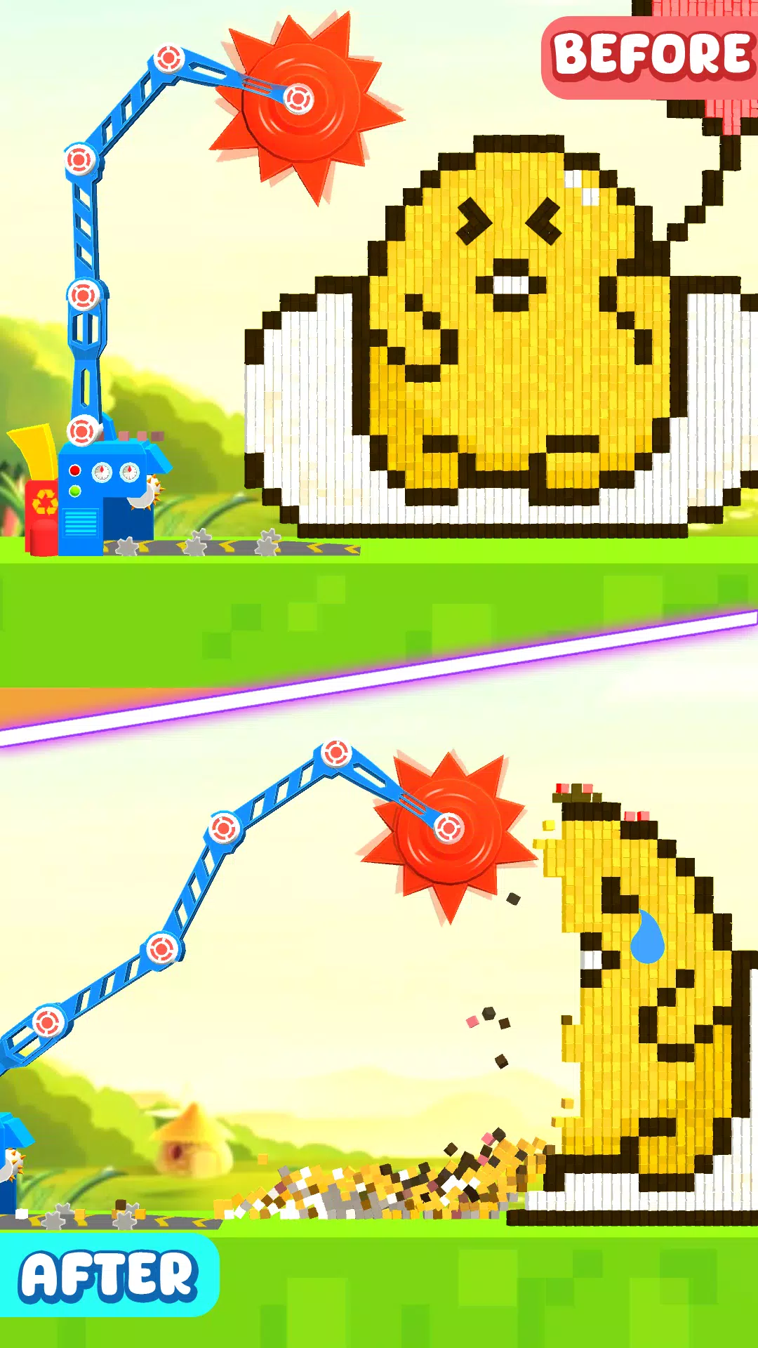 Block Crusher: Bucket Teardown