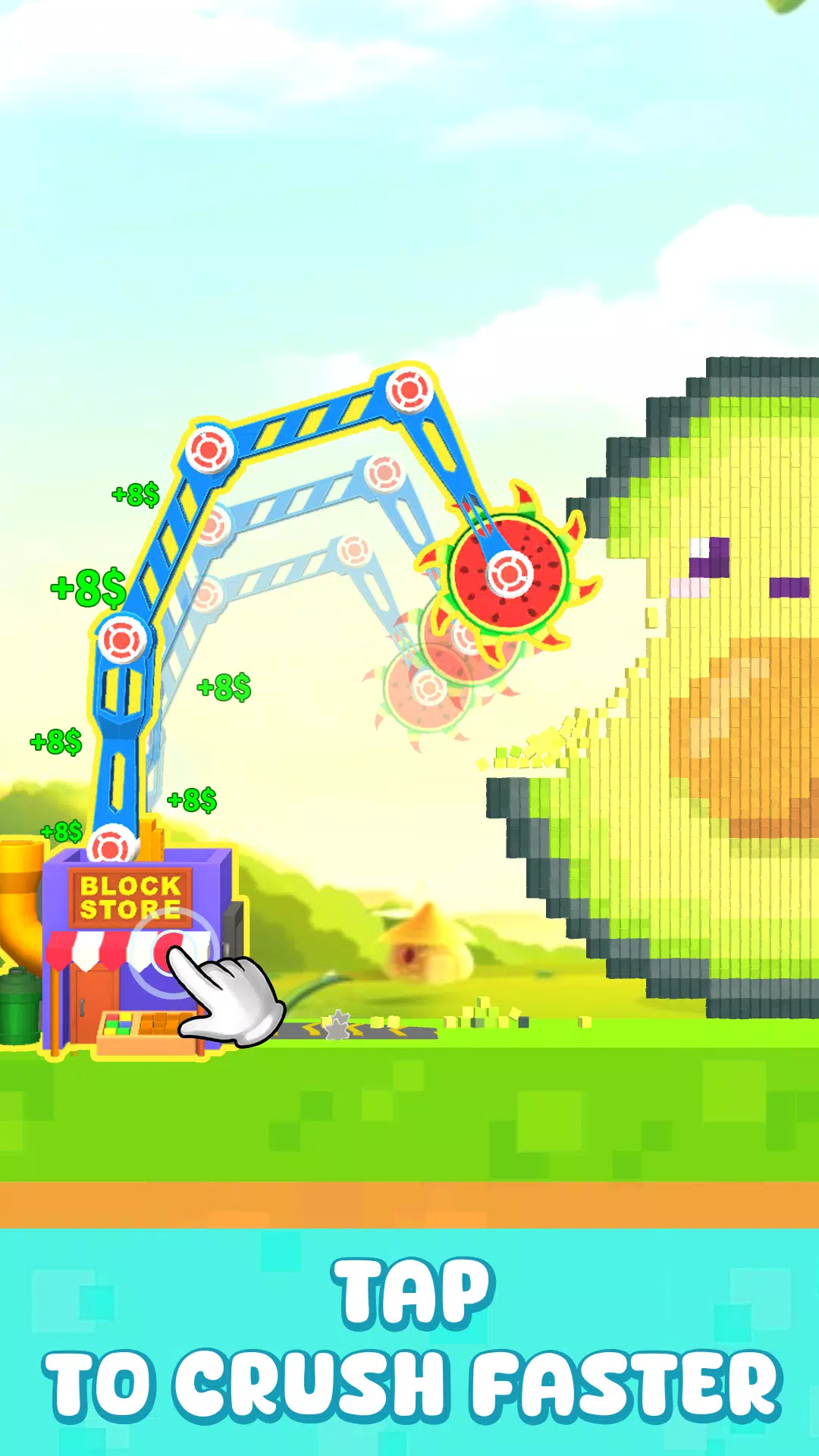 Block Crusher: Bucket Teardown