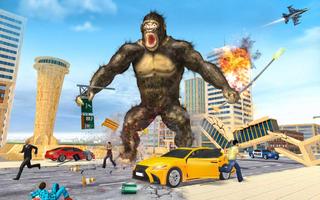 Monster Gorilla Rampage: Animal Attack Simulator Screenshot 1