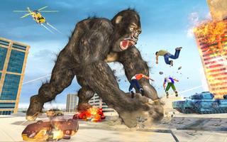 Monster Gorilla Rampage: Animal Attack Simulator Screenshot 3