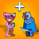 Merge Monster: Rainbow Defense APK