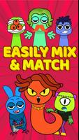 Monster DIY: Funny Mix Beats screenshot 1