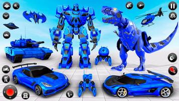 Dino Robot Car Transform Game Cartaz