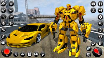 Dino Robot Car Transform Game imagem de tela 2