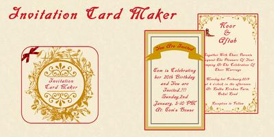 Digital Invitation Card Maker - All Occasion Cards poster