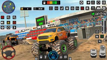 Monster Truck Jeux Cascades 3D capture d'écran 1