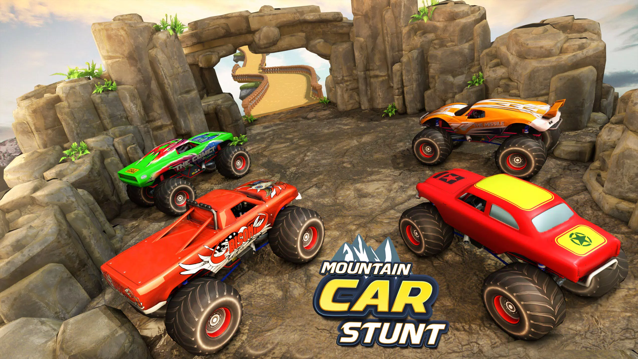 Download do APK de monstro jogo carros de corrida para Android