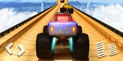 Monster Truck：Stunt Car Game الملصق