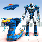Robot Anaconda Robot Car Transform: War Robot Game icône