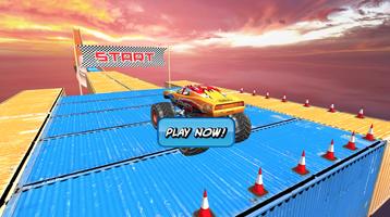 Monster Truck Race Simulator Cartaz