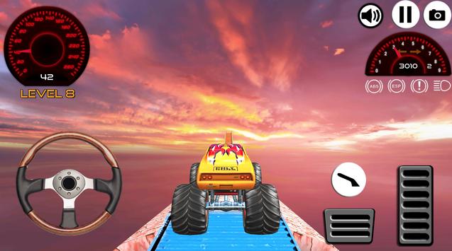 Monster Truck Race Simulator ảnh chụp màn hình 1