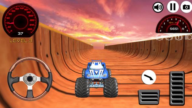 Monster Truck Race Simulator ảnh chụp màn hình 2