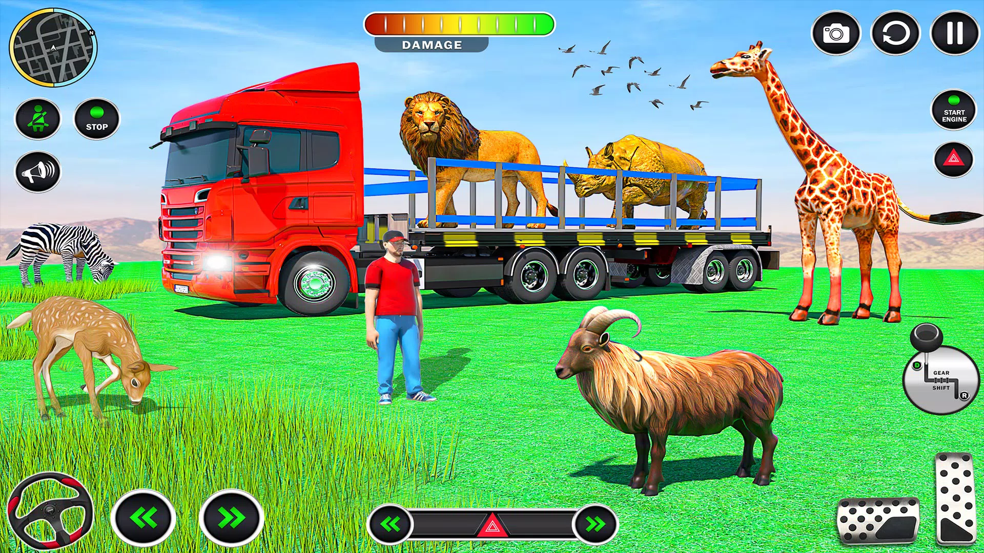 ألعاب نقل الحيوانات البرية APK للاندرويد تنزيل