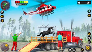 Animals Transport Truck Games স্ক্রিনশট 2