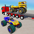 Monster Car Transporter 2019 Zeichen