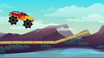 Monster Truck Hill Climb Car Racing capture d'écran 2