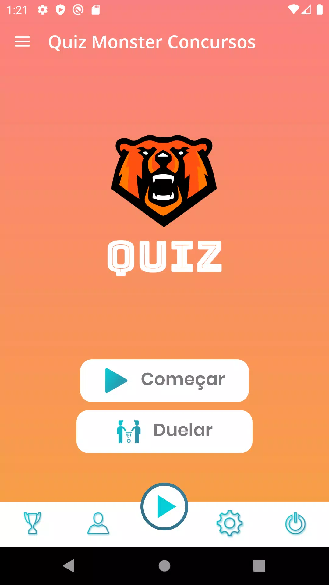 Download do APK de Quiz Monster Concursos para Android