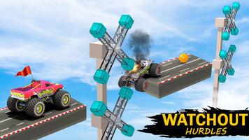 Poster Beam Drive Car Wipeout: Monster Truck Car Crash