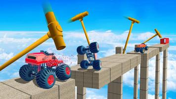 Beam Drive Monster Truck Crash imagem de tela 1