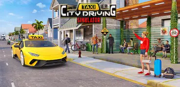 Stadt Taxi Sim Taxi Spiele 3d