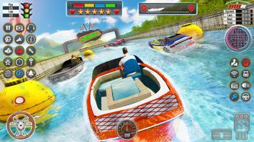 jogos de corrida de barco 3d Cartaz