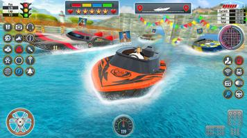 jeux de course de bateaux 3d capture d'écran 1