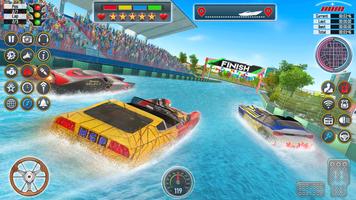 jeux de course de bateaux 3d capture d'écran 3