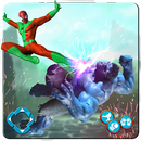 real Super heroi pontapé combate 2019 combate jogo APK