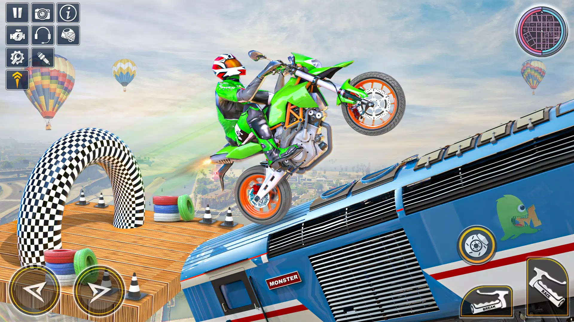 Download do APK de Tron Bike Stunt Racing Jogos de corrida de moto 3D para  Android