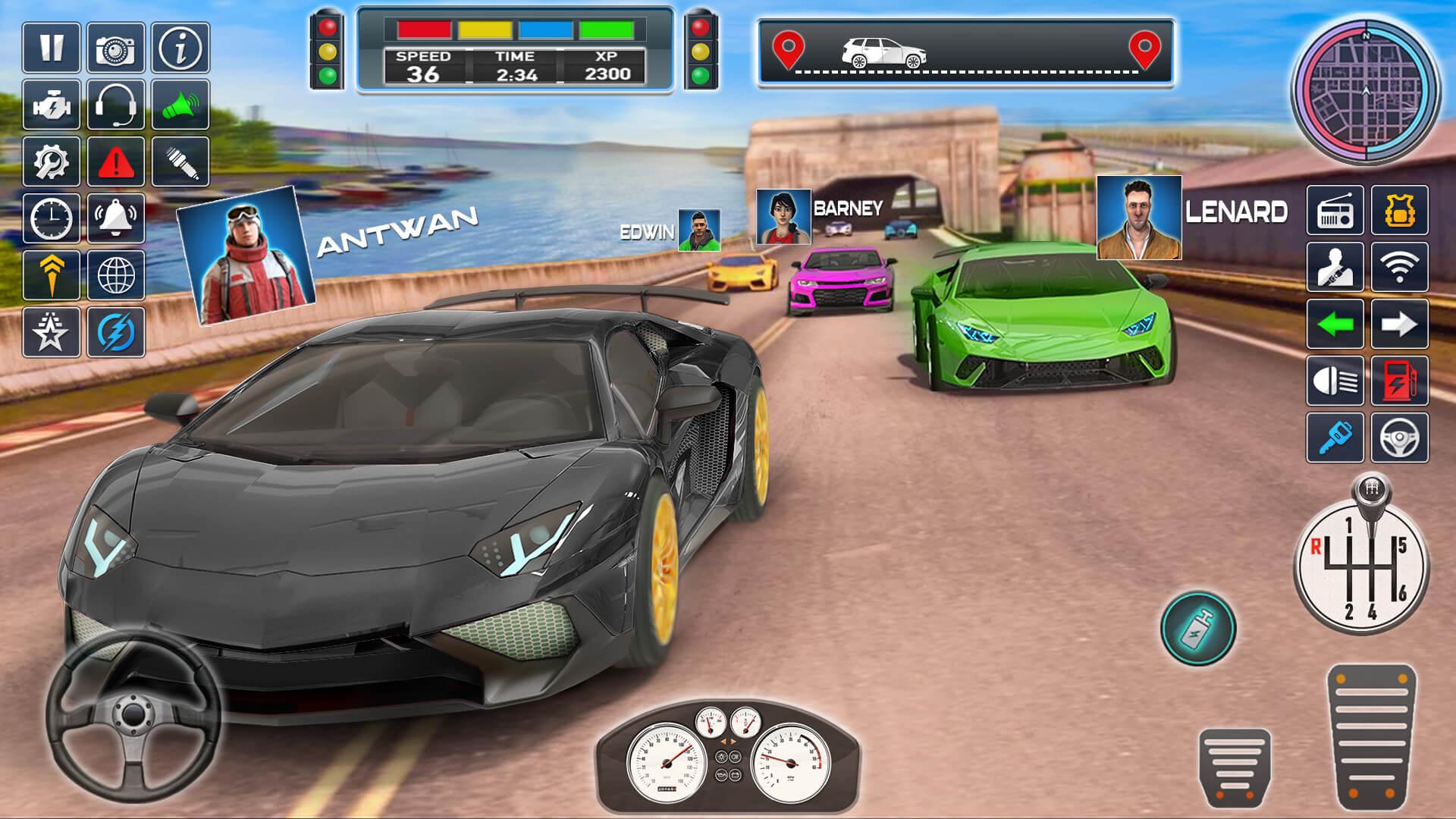 Android İndirme için süper araba yarış oyunları 3d APK