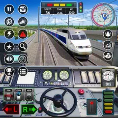 Descargar XAPK de tren de la ciudad juego 3d