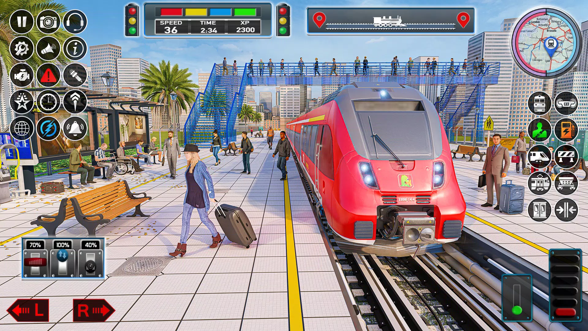 Download do APK de Trem Jogos de Pular para Android