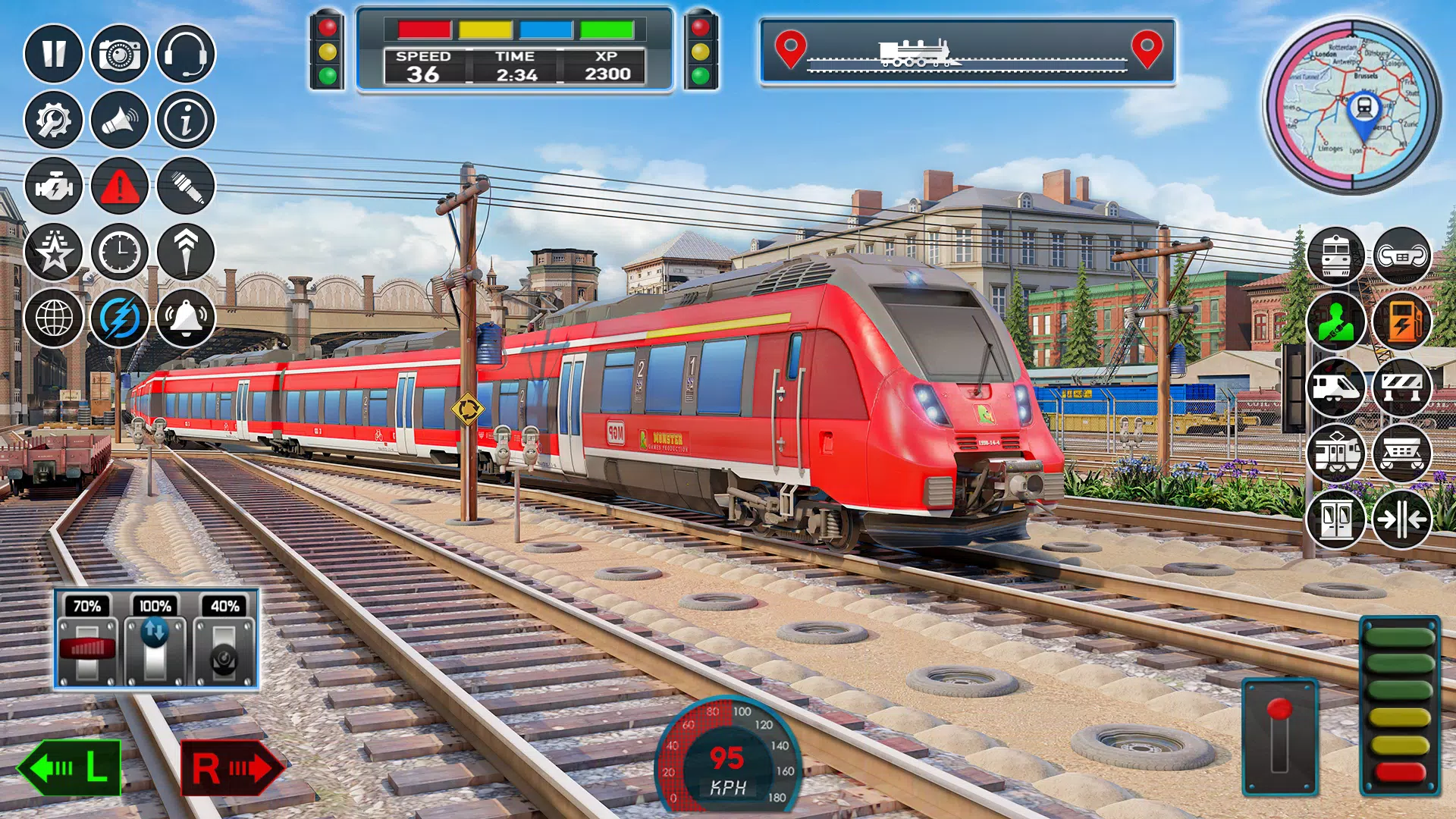 Download do APK de cidade Comboio sim- trem jogos para Android