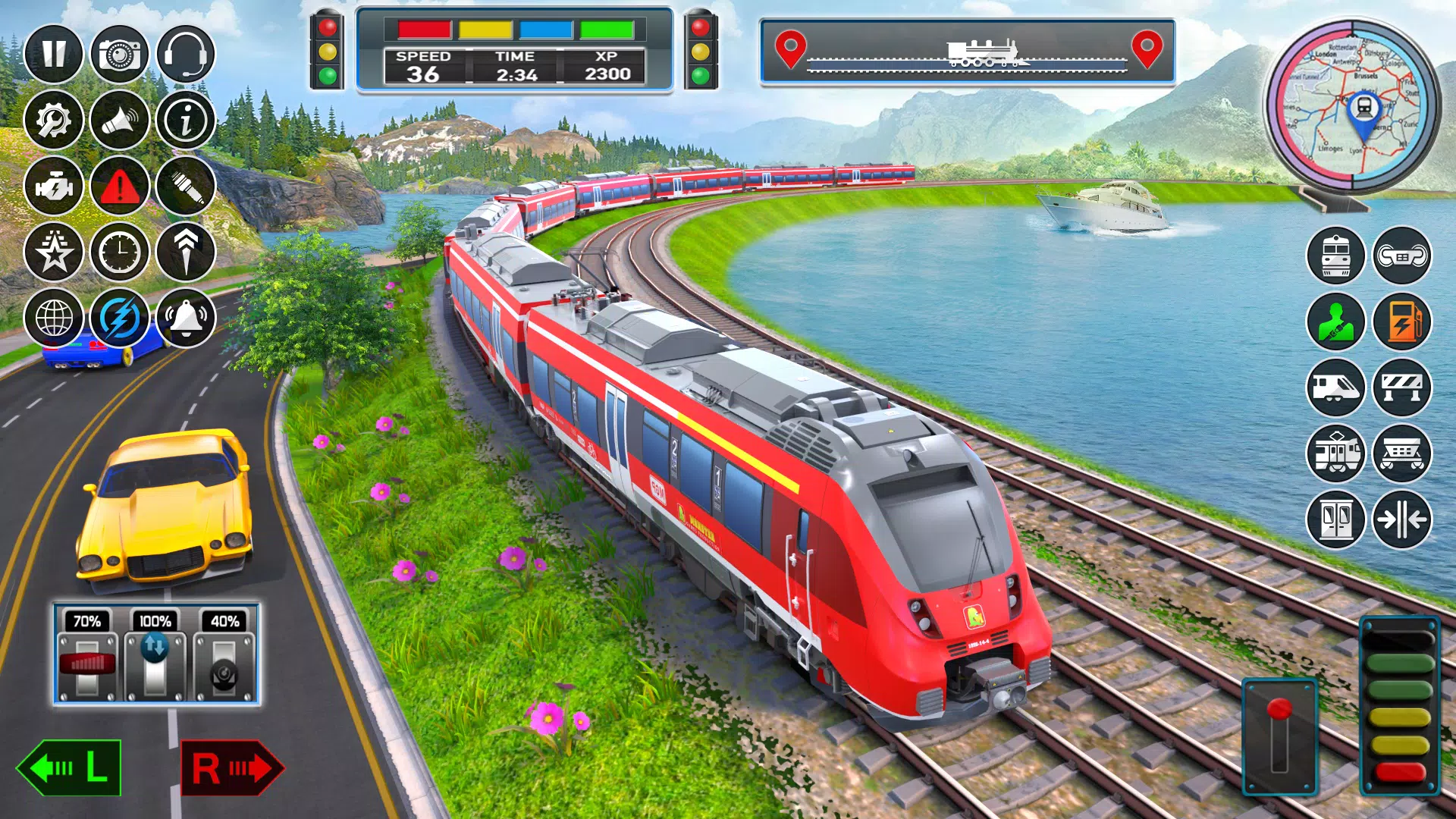 Download do APK de cidade Comboio sim- trem jogos para Android