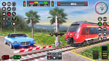 เกมรถไฟในเมือง เกมรถไฟ 3 มิติ ภาพหน้าจอ 3