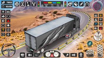 jogos de condução de caminhão Cartaz