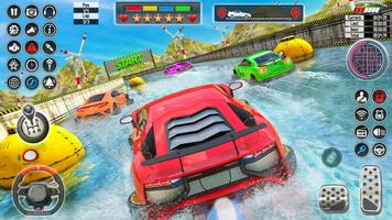 Water Car Racing 3d: Car Games ảnh chụp màn hình 1
